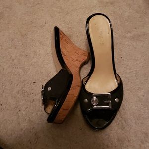 Guess summer wedges
